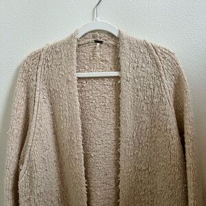 Free People oatmeal cardigan